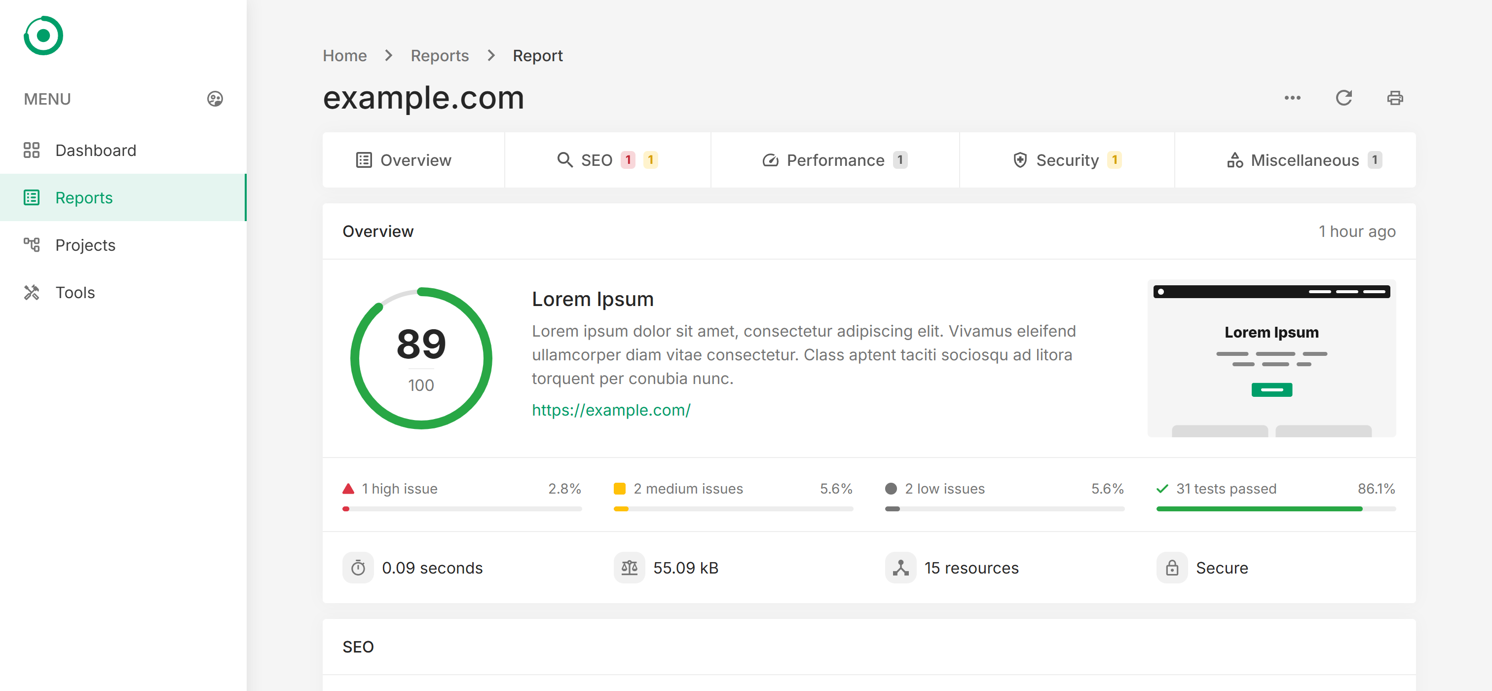 RANK by webside
